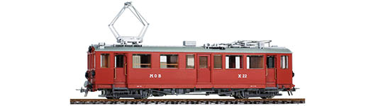 074-1283392 - H0m - Bahndiensttriebwagen Xe 4/4 22 oxidrot, MOB, Ep. II